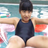 元気いっぱいな美少女jsジュニアアイドルがスク水でスジクッキリ！！