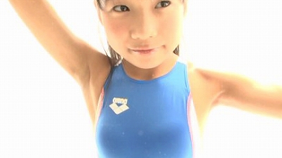 jsジュニアアイドルがピッチピチ競泳水着で素晴らしきクイコミ！！